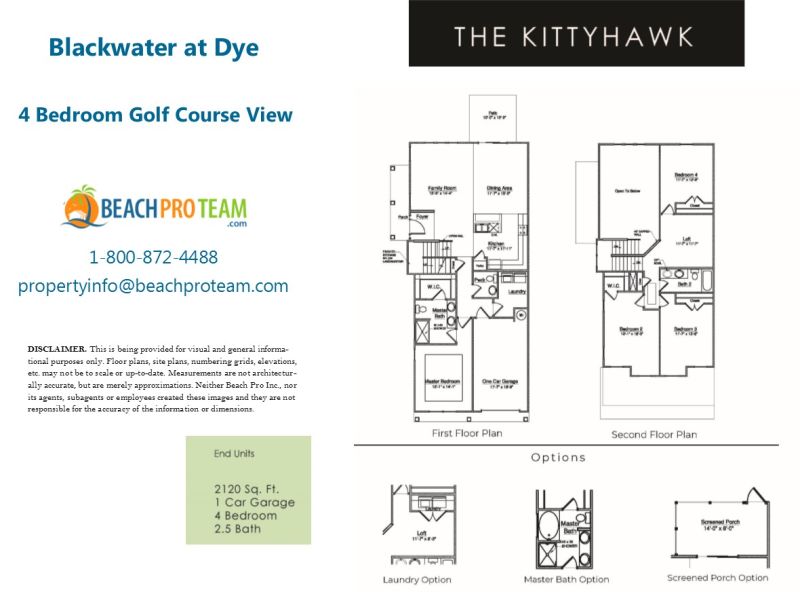 Blackwater at Dye Kittyhawk - 4 Bedroom Golf Course View